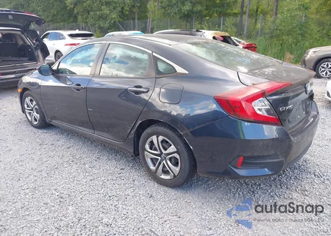 2017 Honda Civic Lx from USA, damaged, VIN 19XFC2F57HE207102